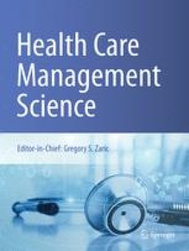 HEALTH CARE MANAGEMENT SCIENCE
