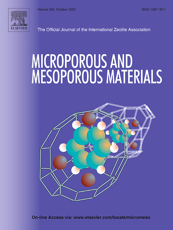 Microporous and Mesoporous Materials