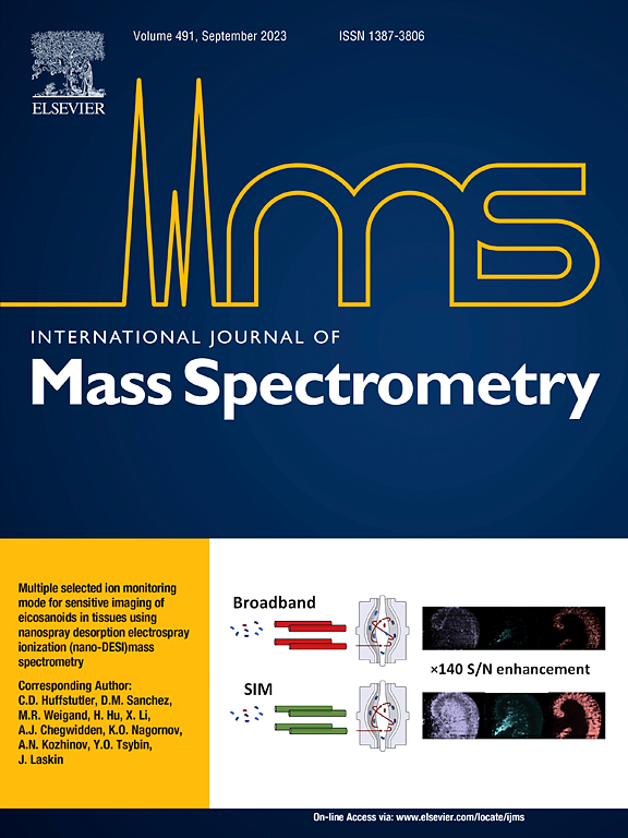 INTERNATIONAL JOURNAL OF MASS SPECTROMETRY