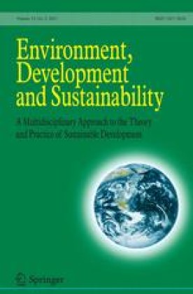 ENVIRONMENT DEVELOPMENT AND SUSTAINABILITY