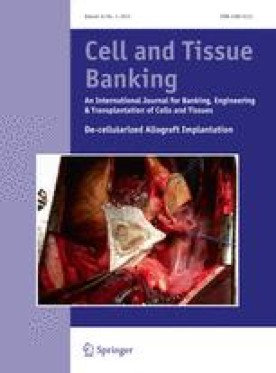 CELL AND TISSUE BANKING