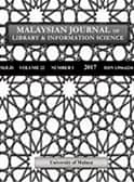 MALAYSIAN JOURNAL OF LIBRARY & INFORMATION SCIENCE