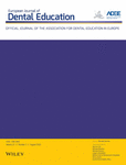 EUROPEAN JOURNAL OF DENTAL EDUCATION