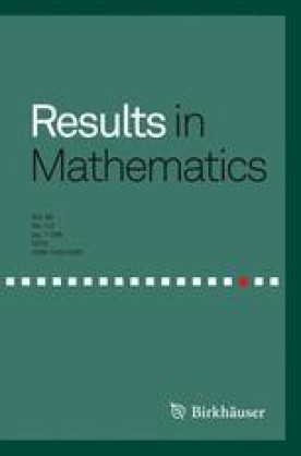 RESULTS IN MATHEMATICS