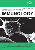 CENTRAL EUROPEAN JOURNAL OF IMMUNOLOGY