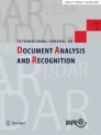 INTERNATIONAL JOURNAL ON DOCUMENT ANALYSIS AND RECOGNITION