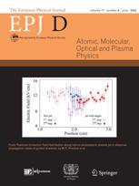 EUROPEAN PHYSICAL JOURNAL D