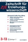 ZEITSCHRIFT FUR ERZIEHUNGSWISSENSCHAFT