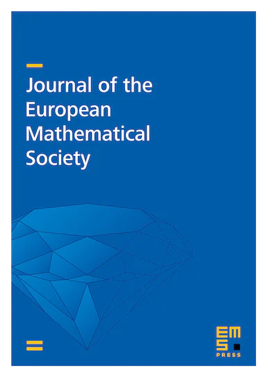 JOURNAL OF THE EUROPEAN MATHEMATICAL SOCIETY