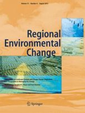 REGIONAL ENVIRONMENTAL CHANGE