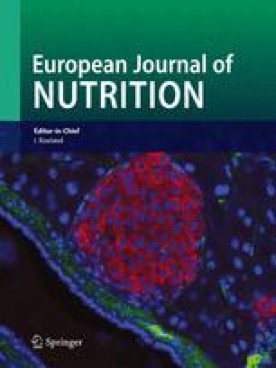 EUROPEAN JOURNAL OF NUTRITION