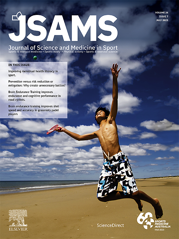 JOURNAL OF SCIENCE AND MEDICINE IN SPORT