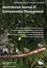 AUSTRALASIAN JOURNAL OF ENVIRONMENTAL MANAGEMENT