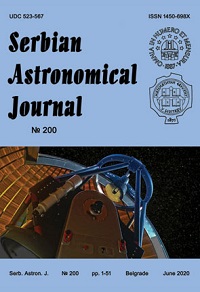 SERBIAN ASTRONOMICAL JOURNAL