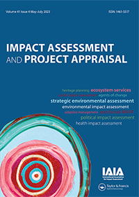 IMPACT ASSESSMENT AND PROJECT APPRAISAL