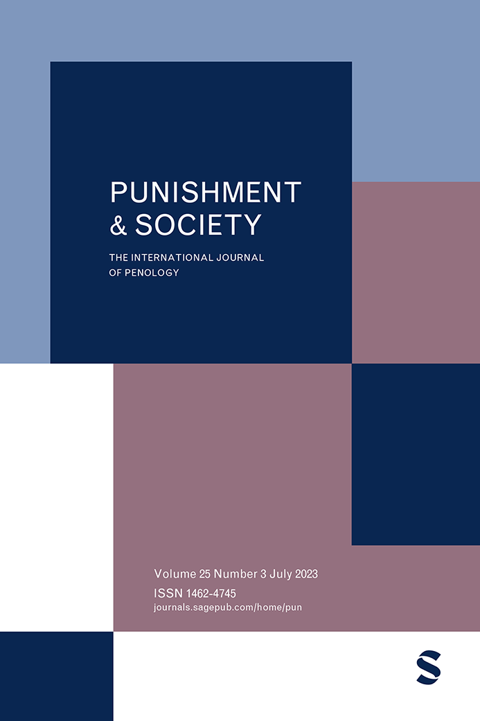 PUNISHMENT & SOCIETY-INTERNATIONAL JOURNAL OF PENOLOGY