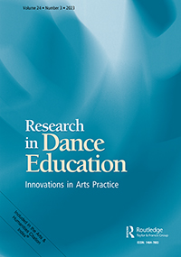 RESEARCH IN DANCE EDUCATION