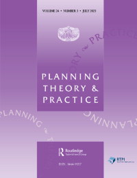 PLANNING THEORY & PRACTICE