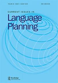 CURRENT ISSUES IN LANGUAGE PLANNING