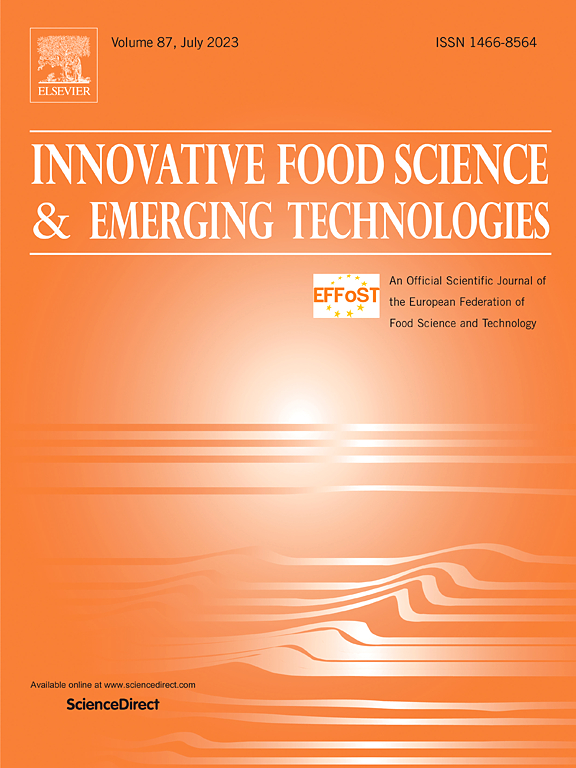Innovative Food Science and Emerging Technologies