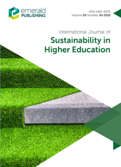 INTERNATIONAL JOURNAL OF SUSTAINABILITY IN HIGHER EDUCATION