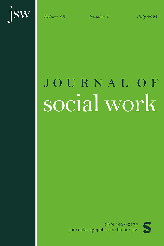 JOURNAL OF SOCIAL WORK