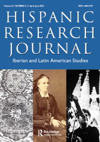 HISPANIC RESEARCH JOURNAL-IBERIAN AND LATIN AMERICAN STUDIES