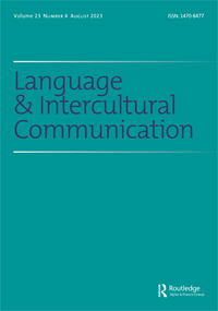 LANGUAGE AND INTERCULTURAL COMMUNICATION