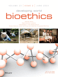 DEVELOPING WORLD BIOETHICS