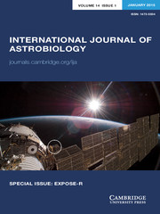 INTERNATIONAL JOURNAL OF ASTROBIOLOGY