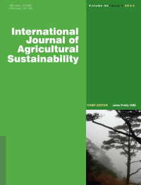 INTERNATIONAL JOURNAL OF AGRICULTURAL SUSTAINABILITY
