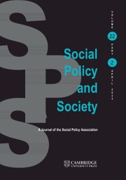 SOCIAL POLICY AND SOCIETY