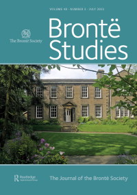 BRONTE STUDIES