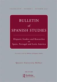 BULLETIN OF SPANISH STUDIES
