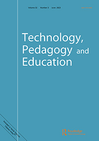 TECHNOLOGY PEDAGOGY AND EDUCATION