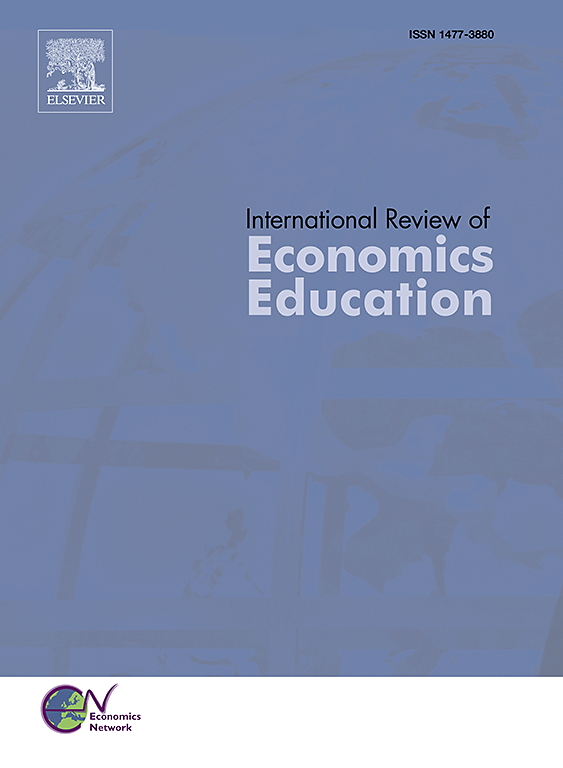 INTERNATIONAL REVIEW OF ECONOMICS EDUCATION