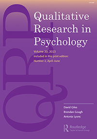 QUALITATIVE RESEARCH IN PSYCHOLOGY