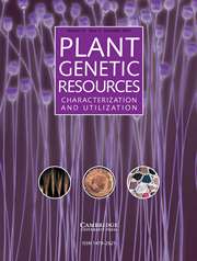 PLANT GENETIC RESOURCES-CHARACTERIZATION AND UTILIZATION