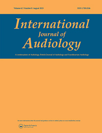 INTERNATIONAL JOURNAL OF AUDIOLOGY
