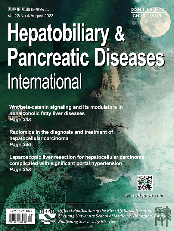 HEPATOBILIARY & PANCREATIC DISEASES INTERNATIONAL
