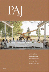 PAJ-A JOURNAL OF PERFORMANCE AND ART