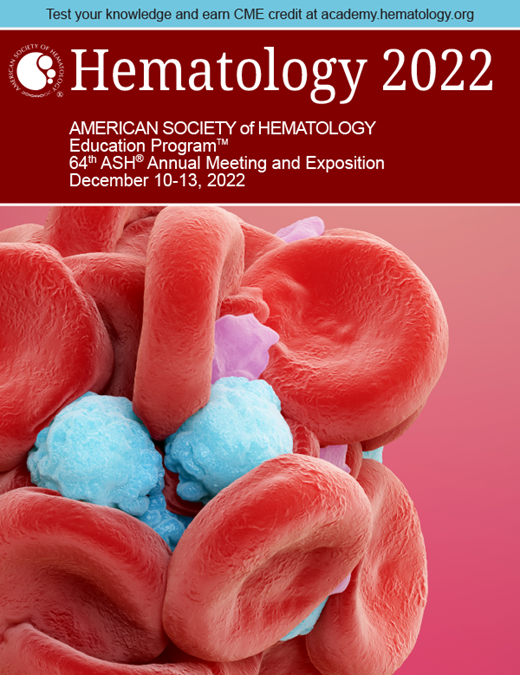 HEMATOLOGY-AMERICAN SOCIETY OF HEMATOLOGY EDUCATION PROGRAM