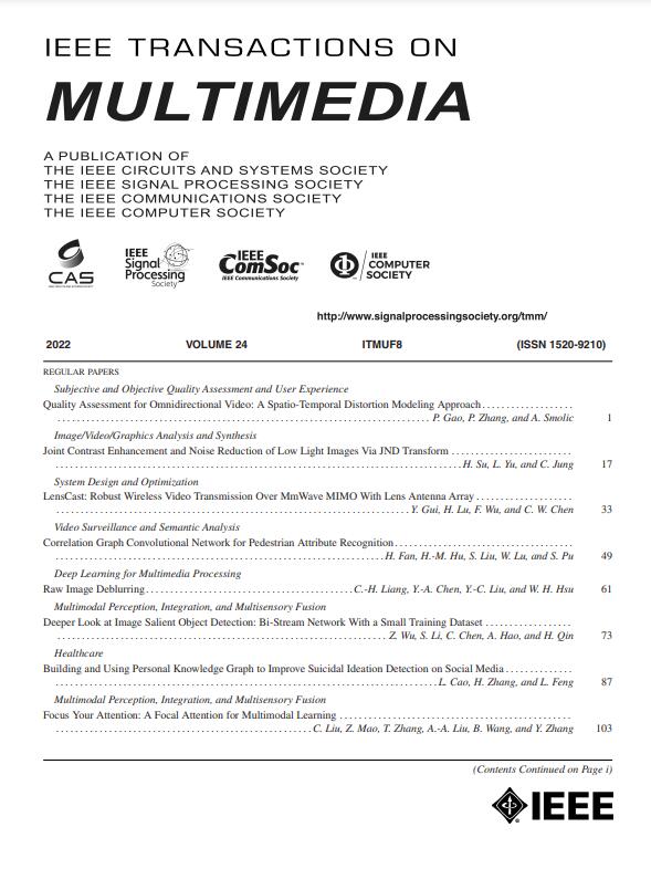 IEEE TRANSACTIONS ON MULTIMEDIA