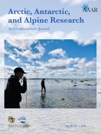 ARCTIC ANTARCTIC AND ALPINE RESEARCH