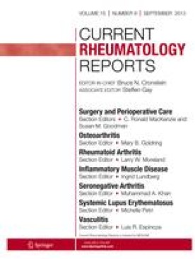 CURRENT RHEUMATOLOGY REPORTS