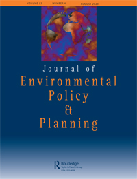 JOURNAL OF ENVIRONMENTAL POLICY & PLANNING