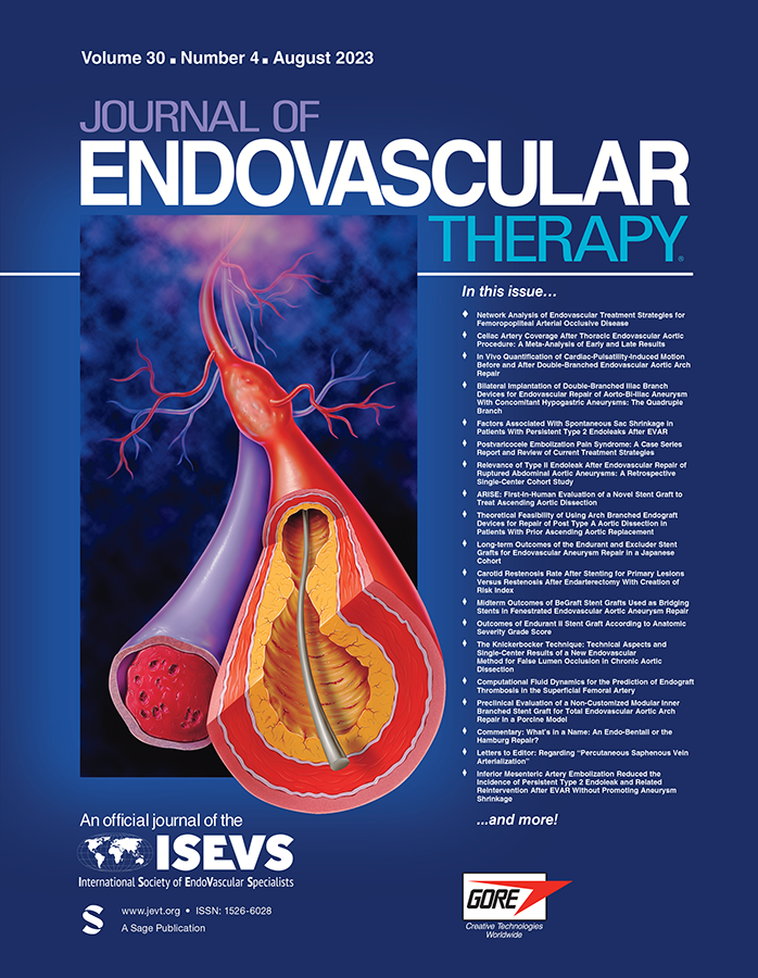JOURNAL OF ENDOVASCULAR THERAPY