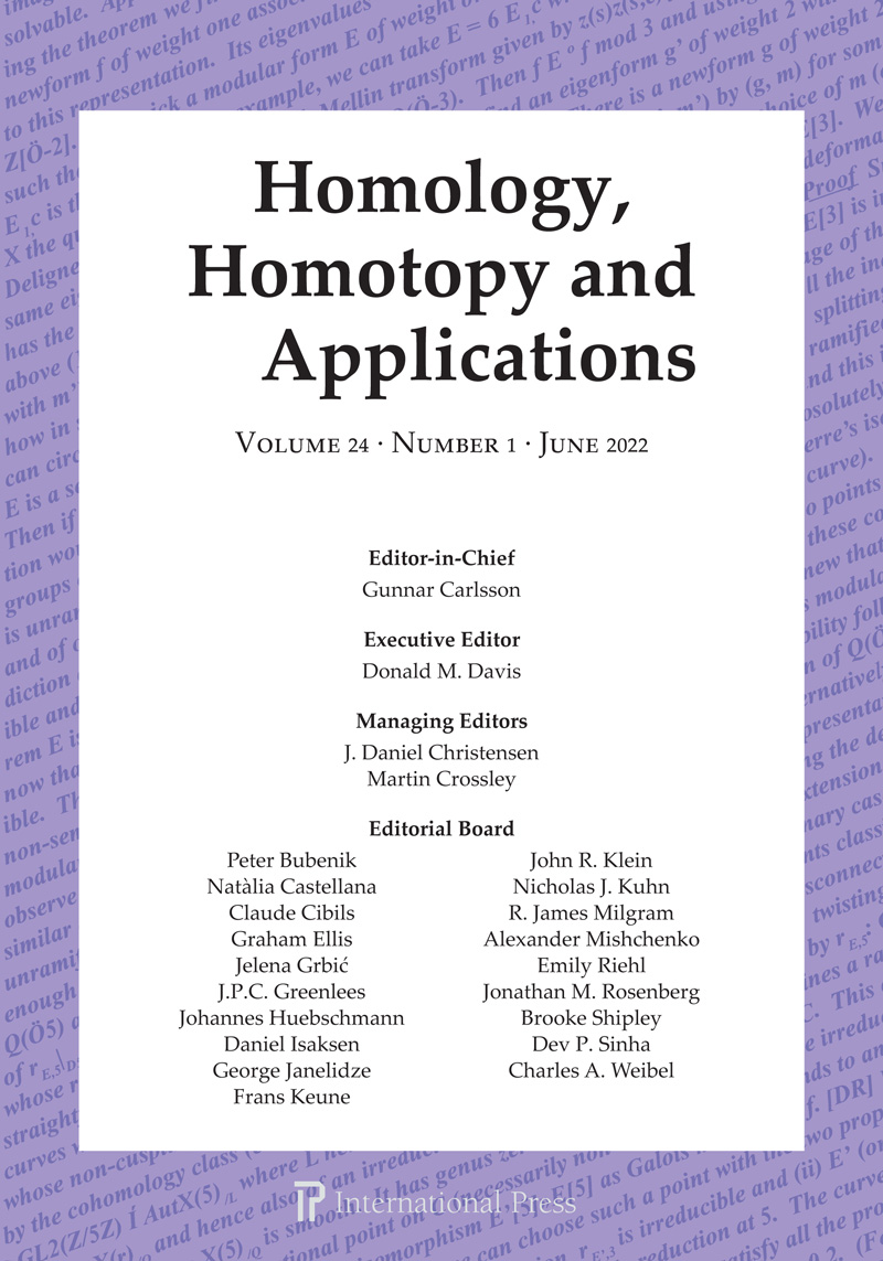 HOMOLOGY HOMOTOPY AND APPLICATIONS