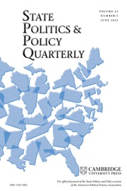 STATE POLITICS & POLICY QUARTERLY