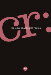 CR-THE NEW CENTENNIAL REVIEW